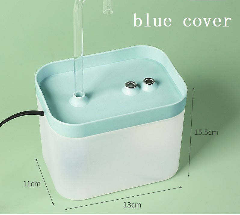 HKM-8200253 Automatic Cat Water Fountain with 1.5L Capacity and Adjustable Flow Modes for Healthy Hydration