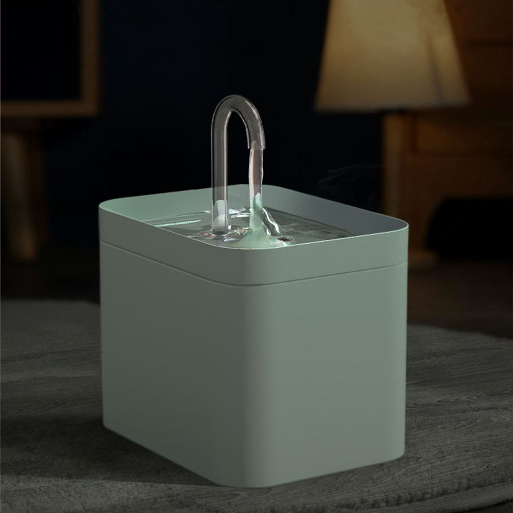 HKM-8200253 Automatic Cat Water Fountain with 1.5L Capacity and Adjustable Flow Modes for Healthy Hydration
