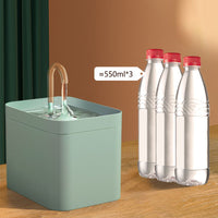 HKM-8200253 Automatic Cat Water Fountain with 1.5L Capacity and Adjustable Flow Modes for Healthy Hydration