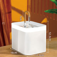 HKM-8200253 Automatic Cat Water Fountain with 1.5L Capacity and Adjustable Flow Modes for Healthy Hydration