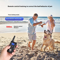 HKM-8200765 Remote Control Dog Trainer with USB Charging and 500M Range