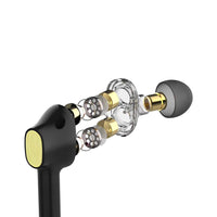 HKM-820179 Smart Waterproof Wireless Stereo Headset with 10m Transmission Range and Bluetooth 5.0 Connectivity