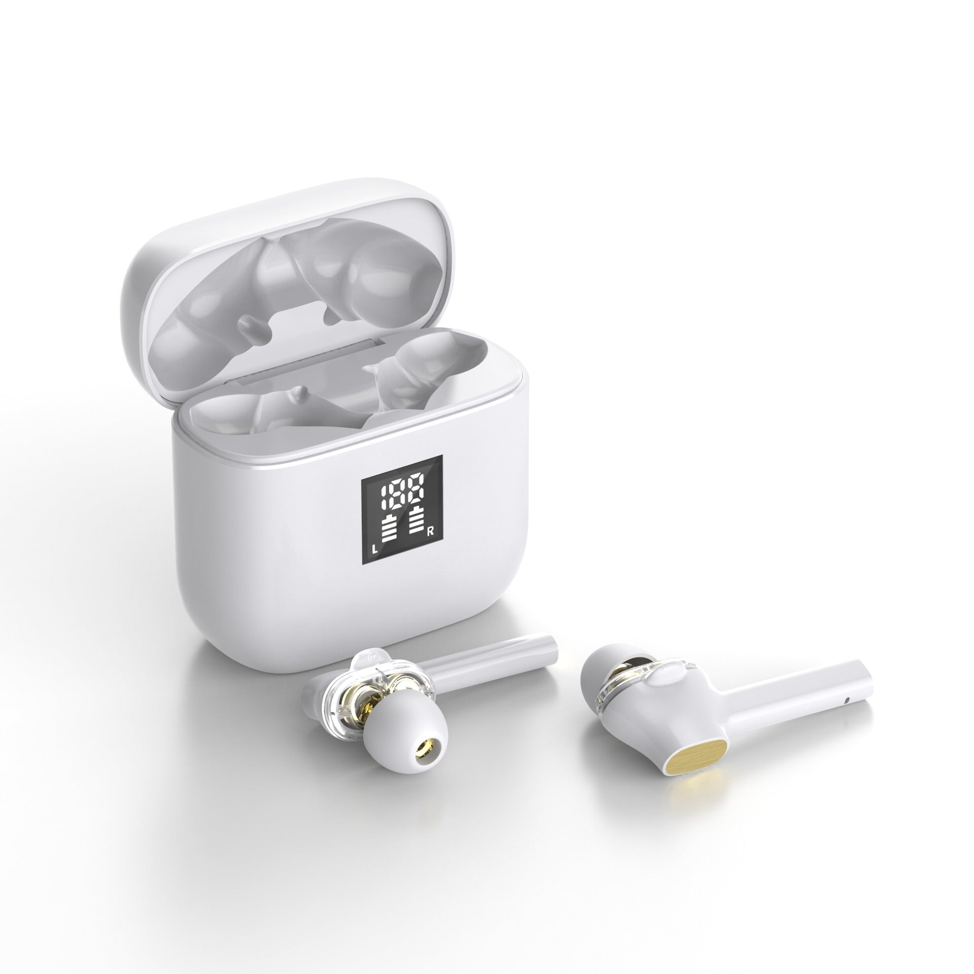 HKM-820179 Smart Waterproof Wireless Stereo Headset with 10m Transmission Range and Bluetooth 5.0 Connectivity