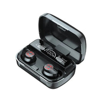 HKM-820307 Waterproof In-Ear Sports Earbuds with Touch Control and LED Display - TWS True Wireless Earphones