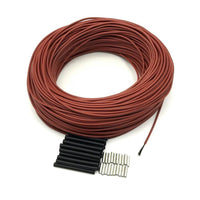 HKM-820371 High Temperature Resistant Carbon Fiber Heating Cable - Model CF-12-R-100R (100 Meters) for Floor Heating