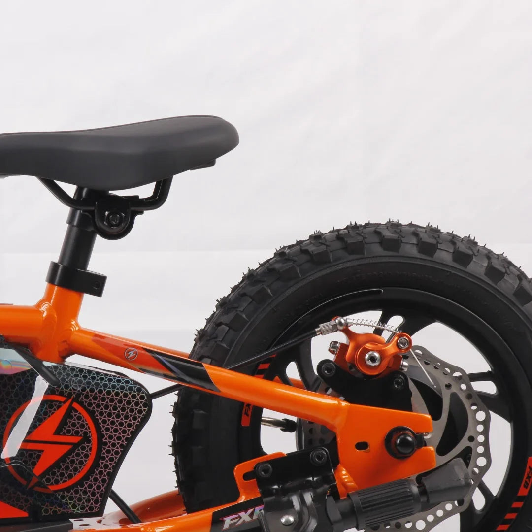 HKM-820563 12-Inch and 16-Inch Kid Electric Balance Bike, 36V with 2.5Ah & 5.0Ah Battery, High-Carbon Steel Fork, Aluminum Frame, 80kg Load Capacity