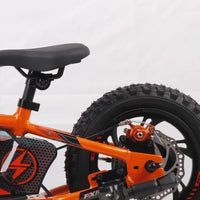 HKM-820563 12-Inch and 16-Inch Kid Electric Balance Bike, 36V with 2.5Ah & 5.0Ah Battery, High-Carbon Steel Fork, Aluminum Frame, 80kg Load Capacity
