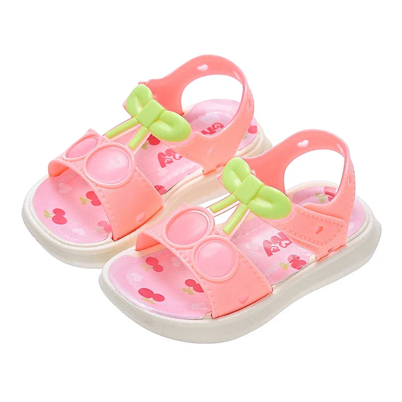 HKM-820691 Latest Design Summer Casual Cartoon Infant SandalsSoft Sole Non-Slip Beach Shoes Baby Cute Outdoor Baby Slippers