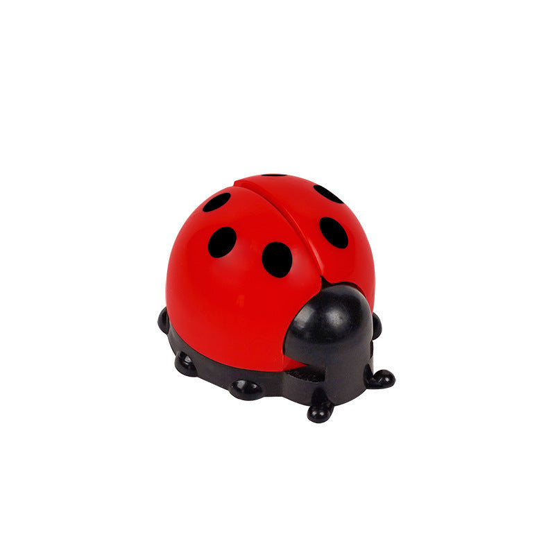 HKM-8207165 Ladybird Catnip Ball Toy for Pet Relaxation and Dental Care - Various Colors Available