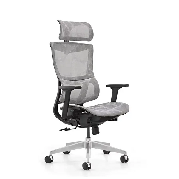 HKM-820755 Adjustable Executive Mesh Ergonomic Swivel Office Chair with Revolving Headrest
