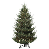 HKM-820755 Customizable 9 ft Eco-Friendly Christmas Tree with Metal Stand for Holiday Displays