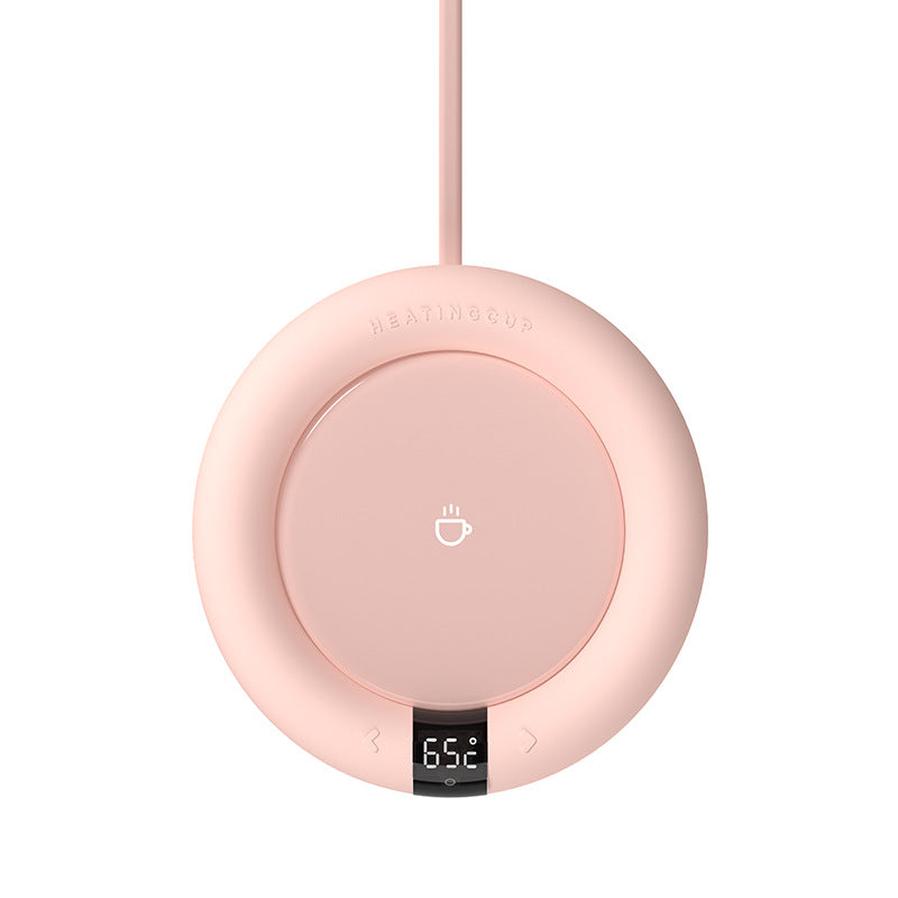 HKM-820819 Constant Temperature Touch-Control Heating Coaster with Timed Function