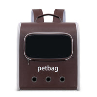 HKM-8210749 Large Capacity Transparent Cat Backpack with Window - Durable PVC Oxford Material, Holds Up to 6.5kg