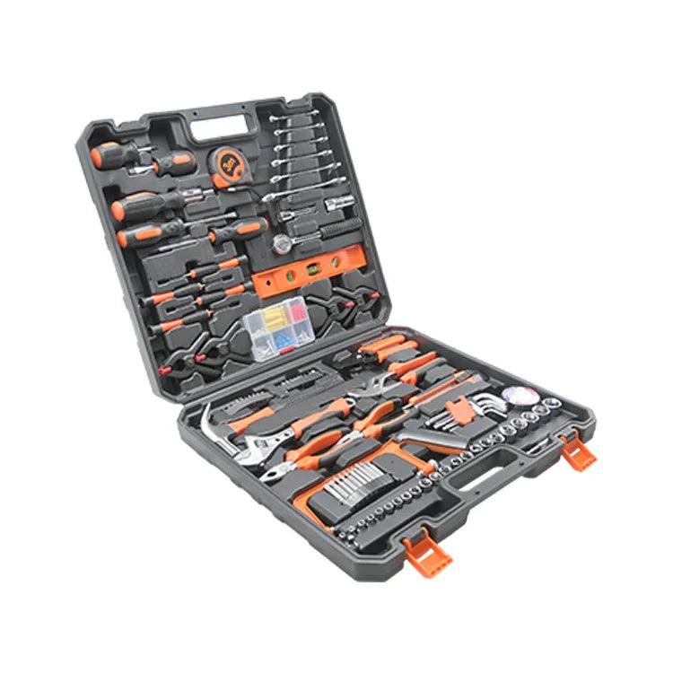 HKM-821331 157-Piece Multipurpose Hand Tool Set for Household Maintenance and Repairs