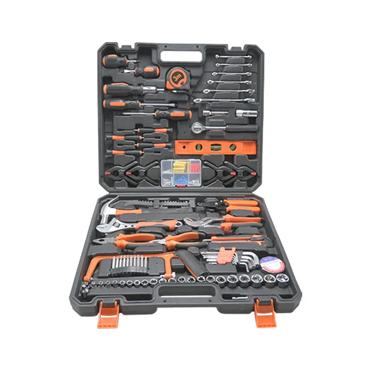 HKM-821331 157-Piece Multipurpose Hand Tool Set for Household Maintenance and Repairs