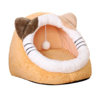 HKM-8214333 Cozy Cloth Cat and Dog Litter Nest for Autumn and Winter