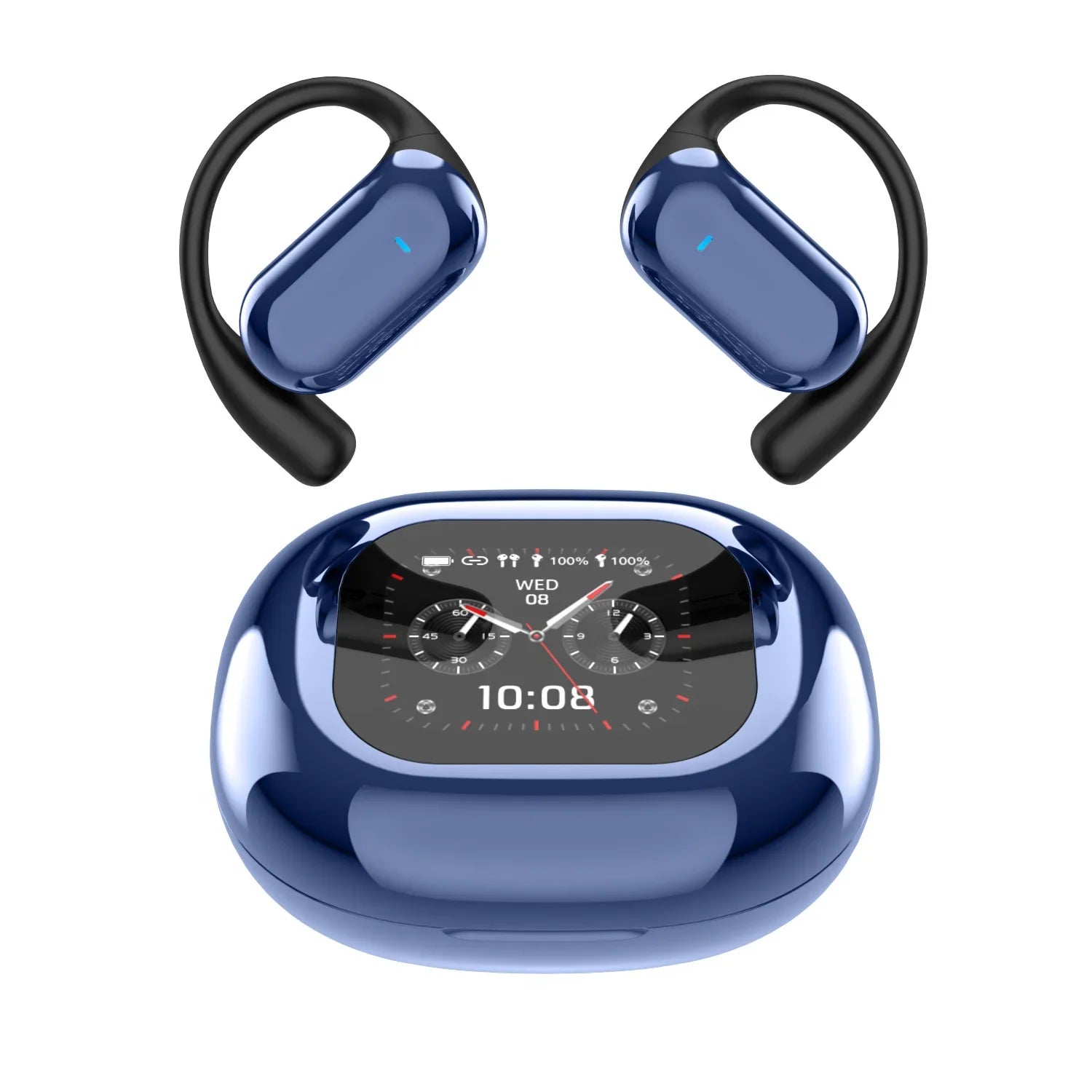HKM-821459 Wireless Sport Headset with Noise Reduction and LED Display for Active Lifestyles