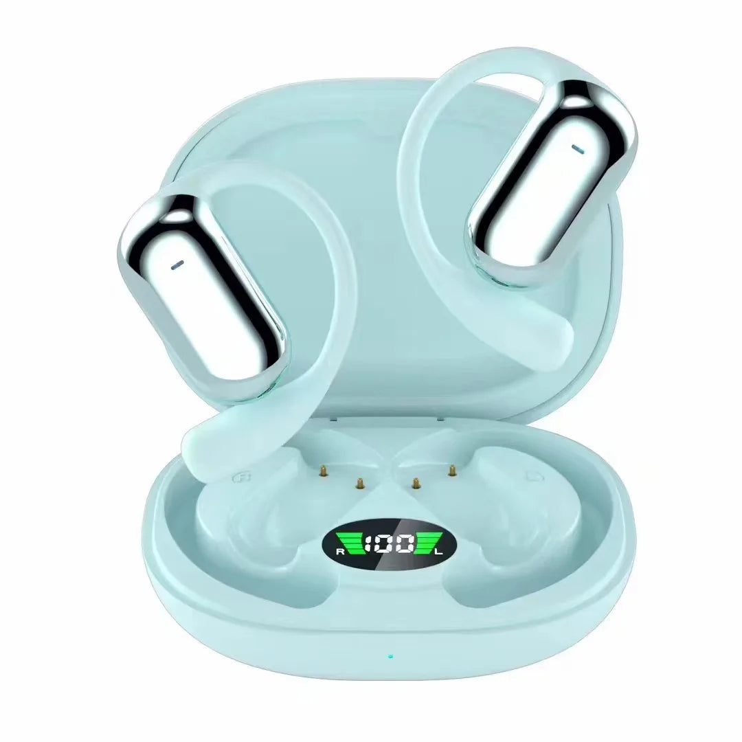 HKM-821459 Wireless Sport Headset with Noise Reduction and LED Display for Active Lifestyles
