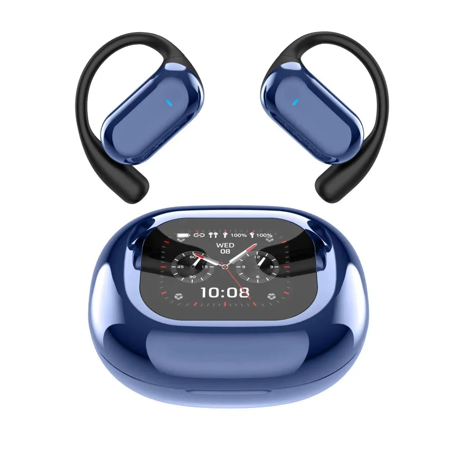 HKM-821459 Wireless Sport Headset with Noise Reduction and LED Display for Active Lifestyles