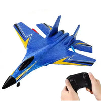 HKM-821715 Foam Remote-Controlled Hand-Launch Glider with LED Lights for Outdoor Fun