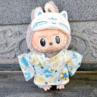HKM-8218813 Floral Plush Doll Set with Eye Masks - Soft Cotton Outfit for Youth