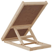 HKM-8219325 Adjustable Solid Wood Dog Ramp for Easy Access to Beds and Sofas
