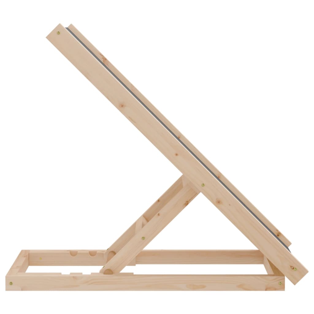 HKM-8219325 Adjustable Solid Wood Dog Ramp for Easy Access to Beds and Sofas