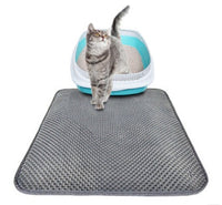HKM-8221885 Honeycomb Cat Litter Mat - Waterproof and Eco-Friendly EVA Foam for Easy Cleaning
