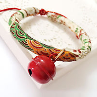 HKM-8222013 Handmade Japanese Style Cotton Pet Collar for Cats and Dogs - Multiple Sizes Available