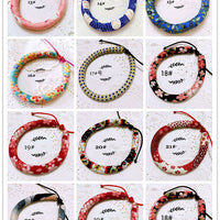 HKM-8222013 Handmade Japanese Style Cotton Pet Collar for Cats and Dogs - Multiple Sizes Available