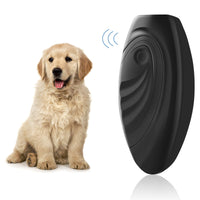 HKM-8223293 Ultrasonic Dog Repeller and Trainer in Black and Gray - Effective Bark Control Device