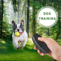 HKM-8223293 Ultrasonic Dog Repeller and Trainer in Black and Gray - Effective Bark Control Device