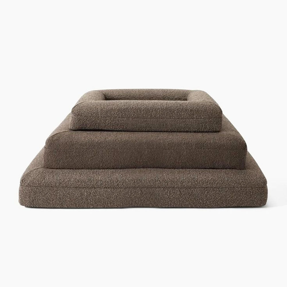 HKM-8224061 Beige Rectangular Bed Sofa Nest for Dogs - Various Sizes Available