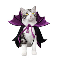 HKM-8225597 Halloween Cat and Dog Cloak Costume - Batwing and Common Styles in Various Colors