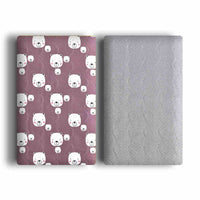 HKM-8226621 Cozy Double-sided Cotton Velvet Pet Blanket - Various Cute Designs and Sizes