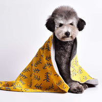 HKM-8226621 Cozy Double-sided Cotton Velvet Pet Blanket - Various Cute Designs and Sizes