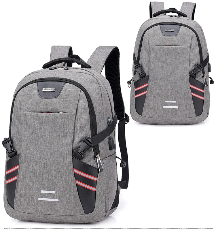 HKM-822675 Waterproof Customisable School Backpack - Multi-Purpose Mochila for Students