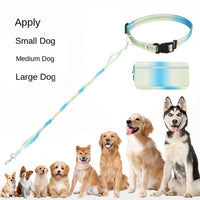 HKM-8227261 Hands-Free Dog Leash with Adjustable Waist Belt, Traction Rope for Walking and Jogging