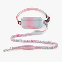 HKM-8227261 Hands-Free Dog Leash with Adjustable Waist Belt, Traction Rope for Walking and Jogging