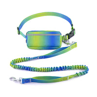 HKM-8227261 Hands-Free Dog Leash with Adjustable Waist Belt, Traction Rope for Walking and Jogging