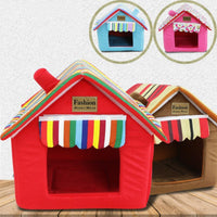 HKM-822739 Removable and Washable Cabin Pet House for Small and Medium Dogs and Cats