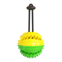 HKM-8228413 Corn Simulation Dog Molar Chew Toy with Suction Cup and Sound Feature