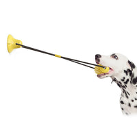 HKM-8228413 Corn Simulation Dog Molar Chew Toy with Suction Cup and Sound Feature