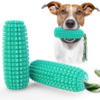 HKM-8228413 Corn Simulation Dog Molar Chew Toy with Suction Cup and Sound Feature