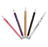 HKM-822931 Nail Art Silicone Engraving Pen with Hollow Tip - 13cm Length