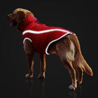 HKM-8229949 Thickened Windproof Winter Dog Coat - Reversible Polar Fleece Vest for All Breeds