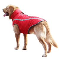HKM-8229949 Thickened Windproof Winter Dog Coat - Reversible Polar Fleece Vest for All Breeds