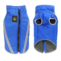 HKM-8229949 Thickened Windproof Winter Dog Coat - Reversible Polar Fleece Vest for All Breeds