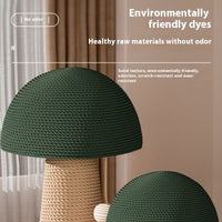 HKM-8230589 Mushroom Cat Scratching Pole with Jute Material - Durable and Dandruff-Free Scratch Board for Cats