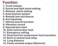 HKM-823507 Induction Car Anti-Theft Device with Unlocking Feature